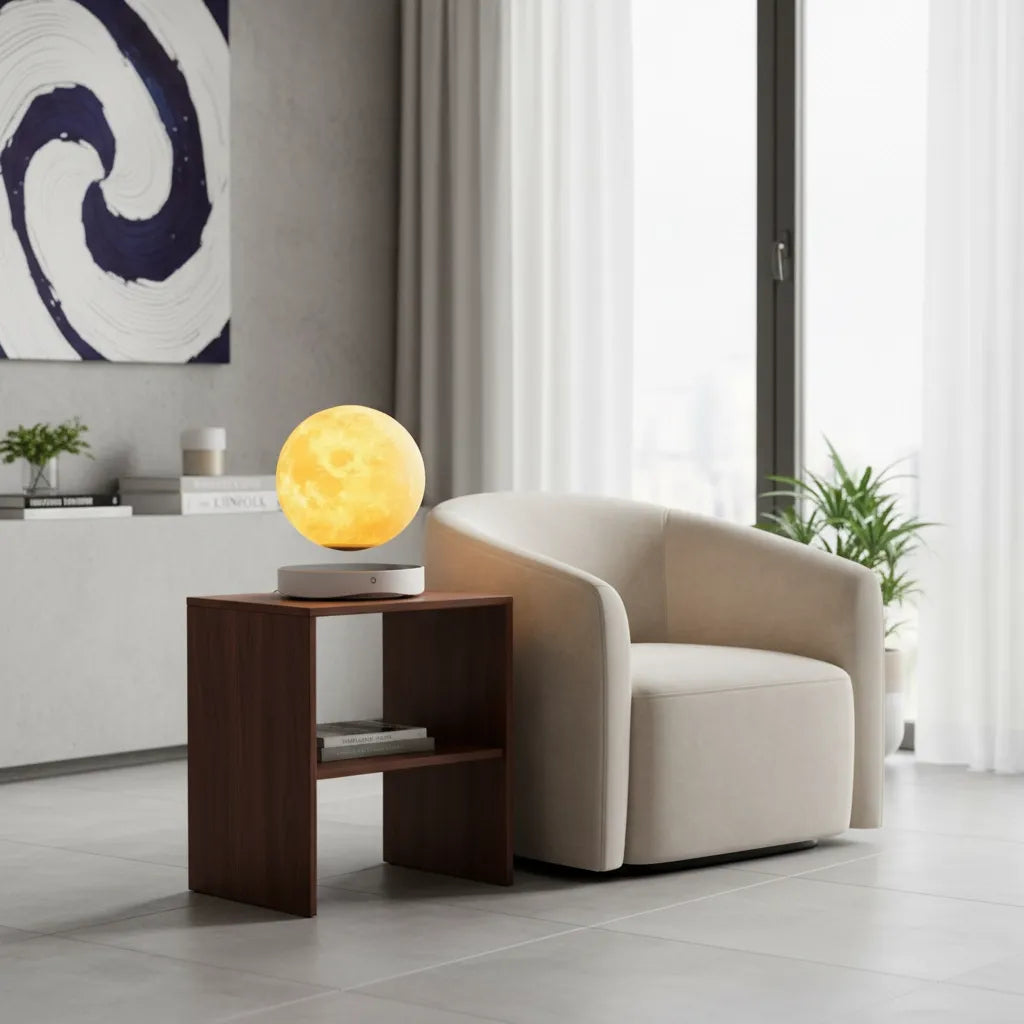 Lampe Lune Lévitation