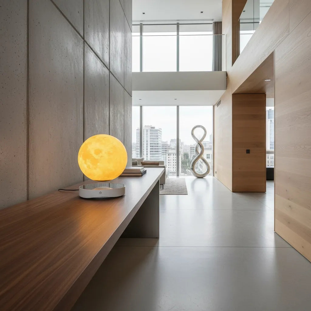 Lampe Lune Lévitation