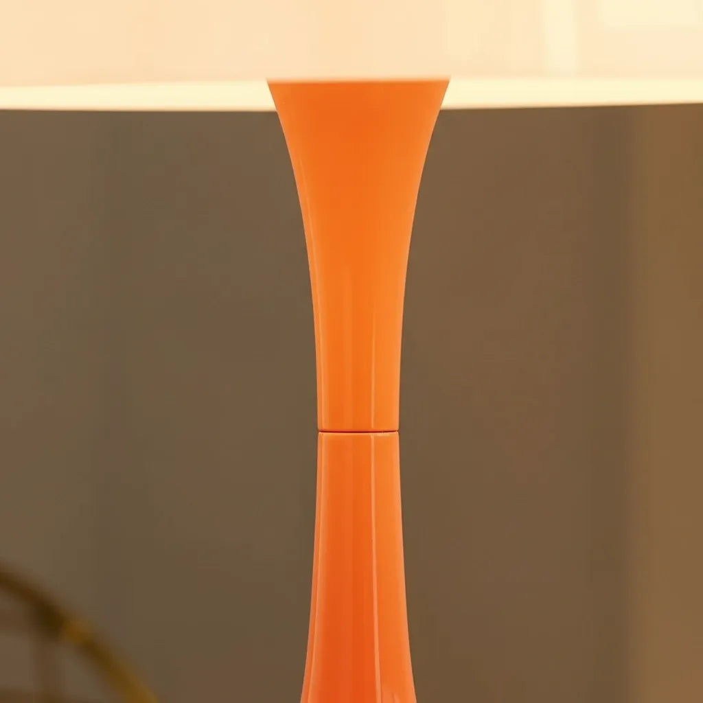 Lampe Orange Champignon