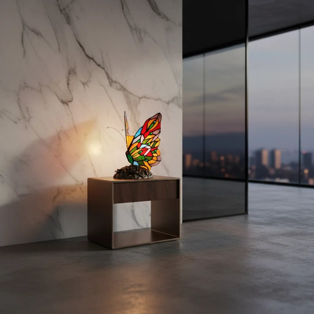 Lampe Papillon Tiffany