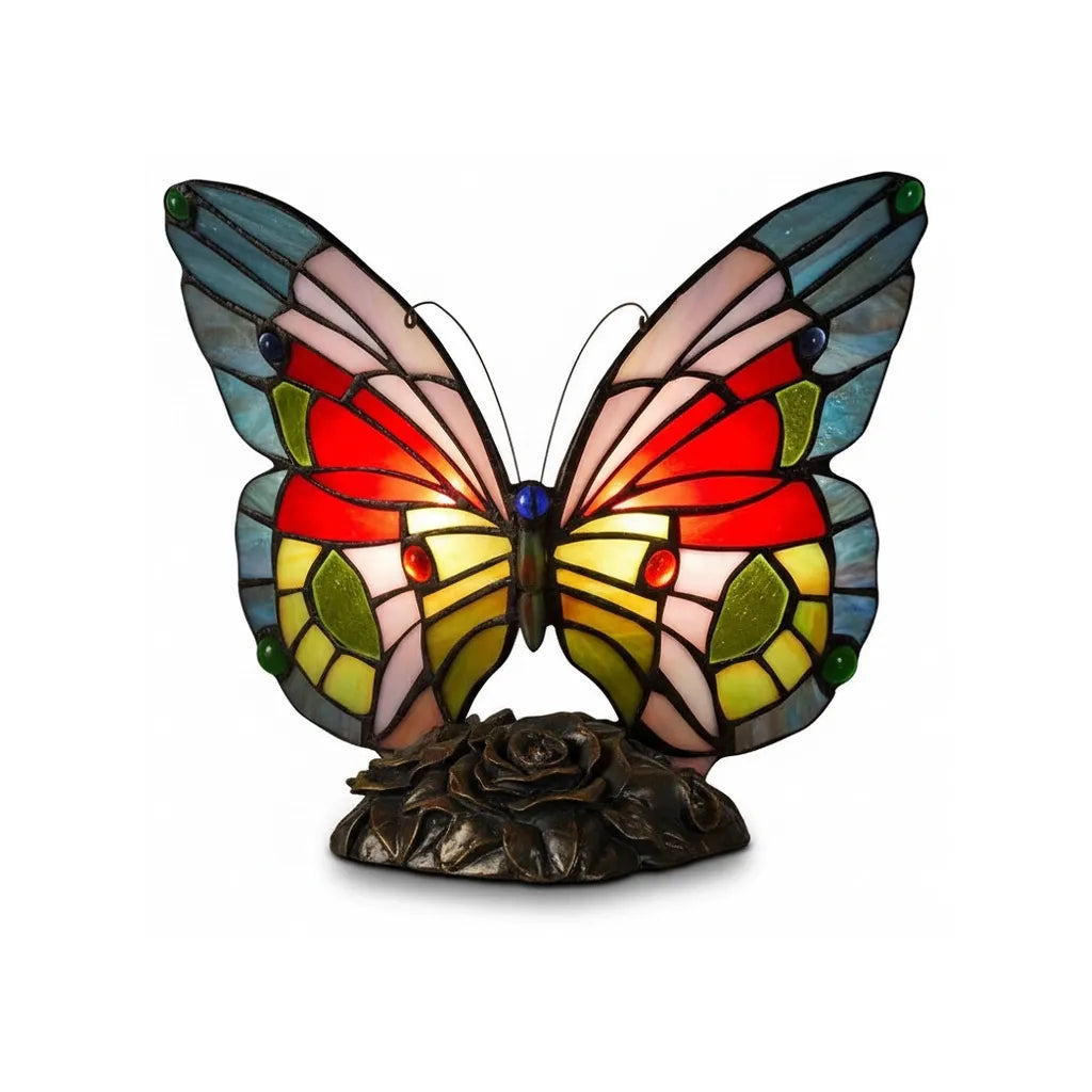 Lampe Papillon Tiffany Vintage