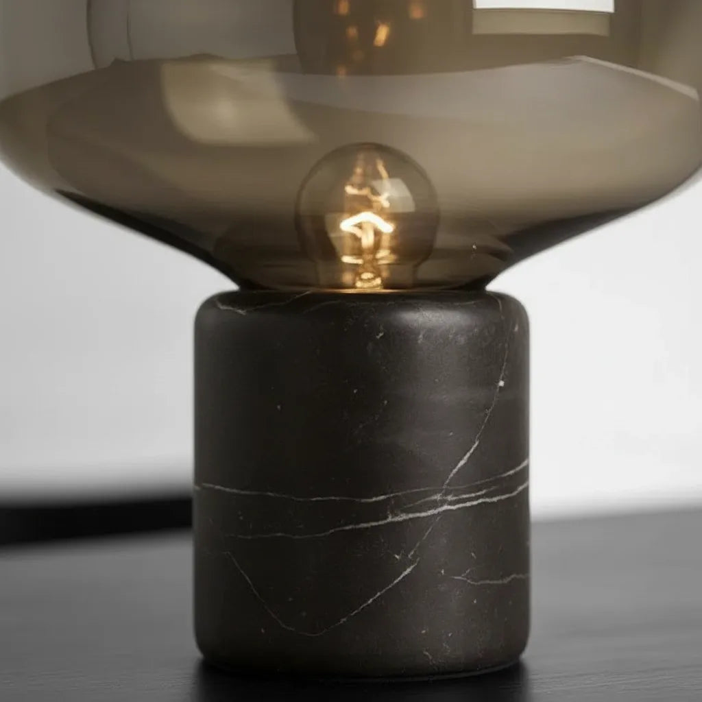 Lampe Pied Marbre Moderne
