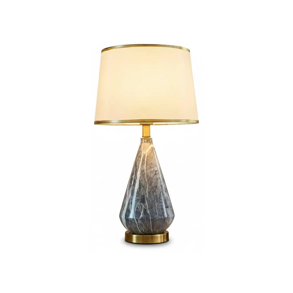 Lampe Pied Marbre Vintage