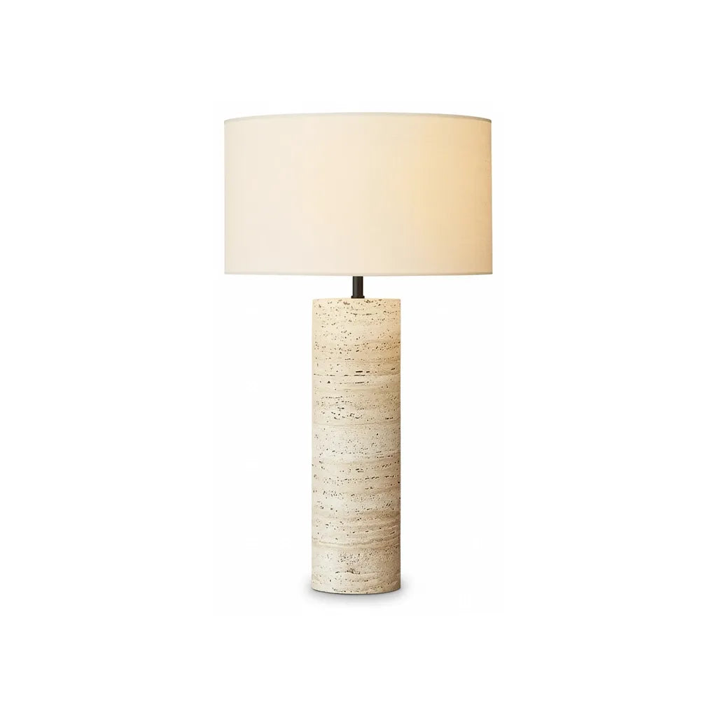 Lampe Pied Travertin