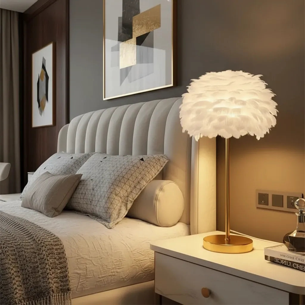 Lampe Plume Chic