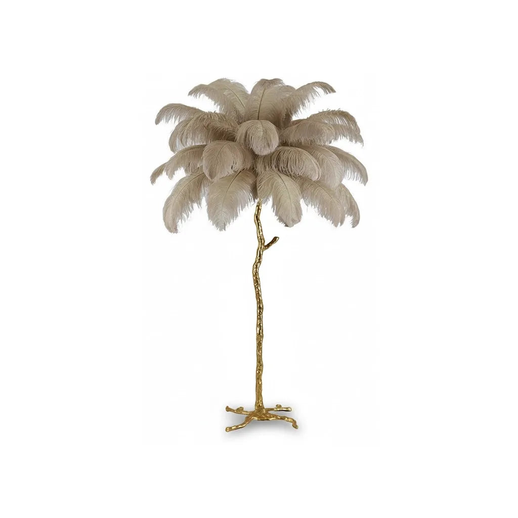 Lampe Plume d'Autruche