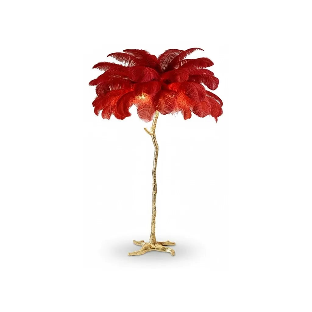 Lampe Plume d'Autruche