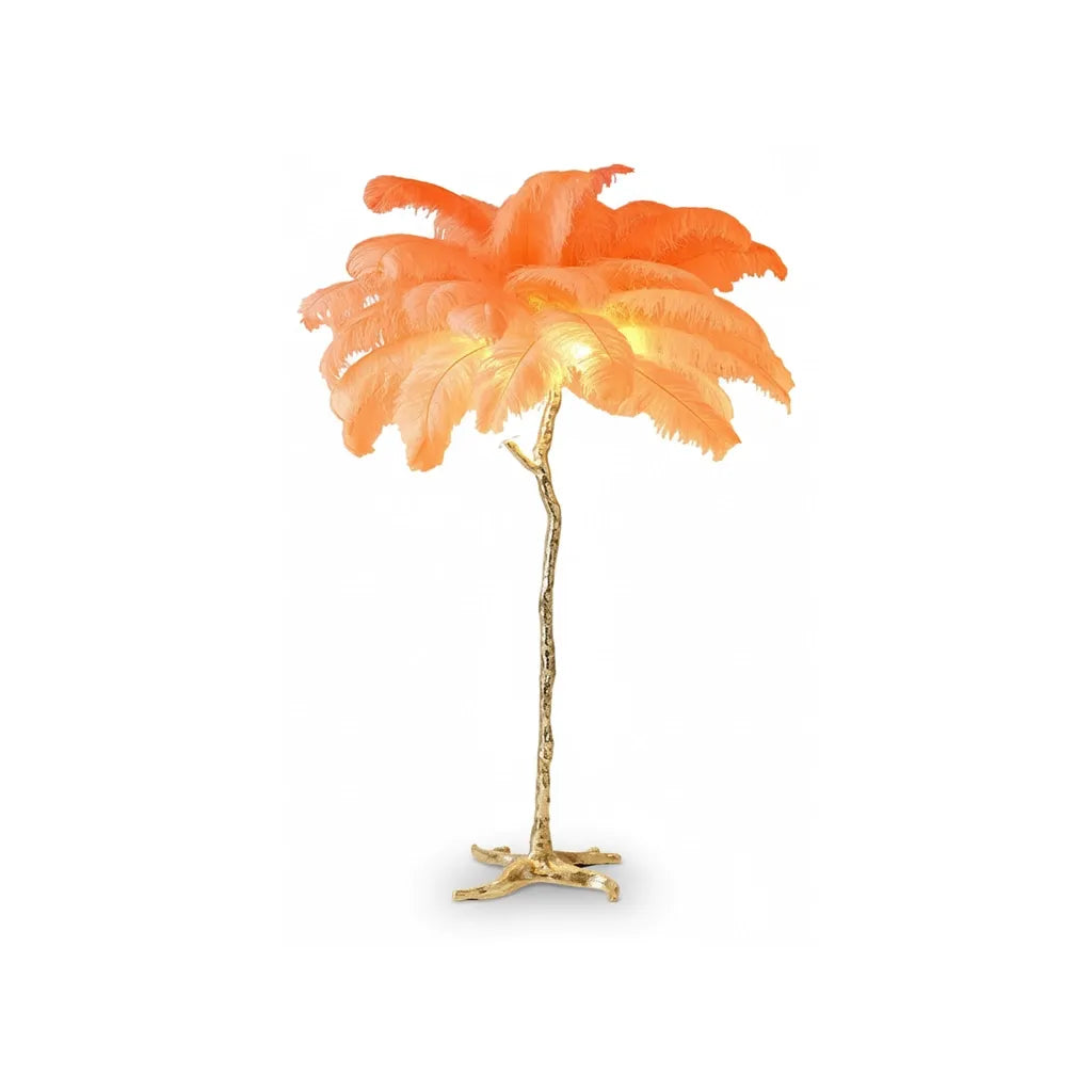 Lampe Plume d'Autruche