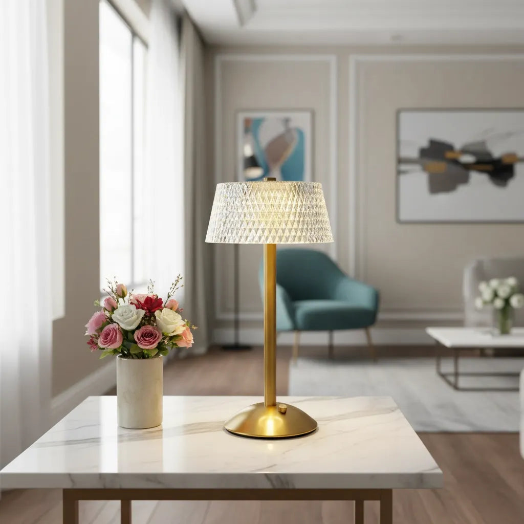 Lampe Sans Fil Cristal