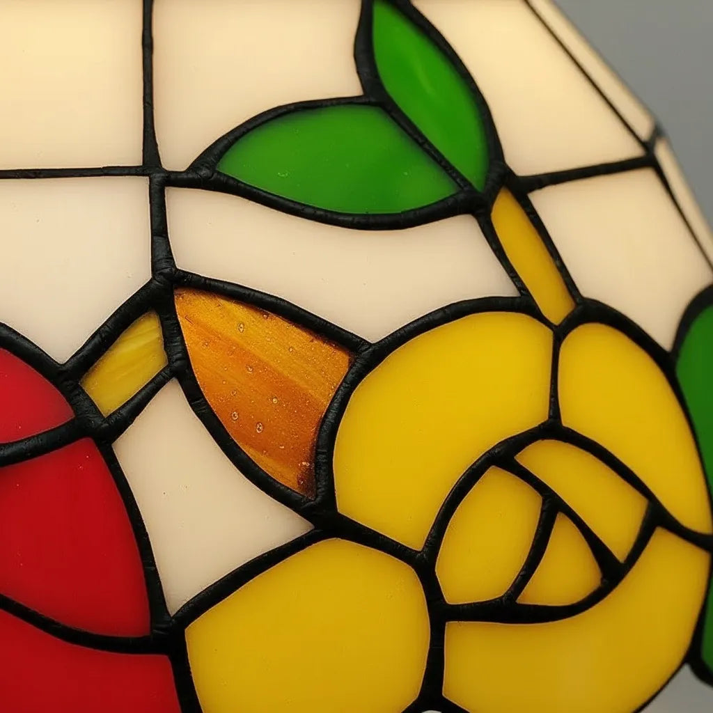 Lampe Tiffany Jardin Fleuri