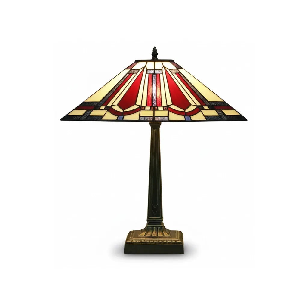 Lampe Tiffany Rubis Royal