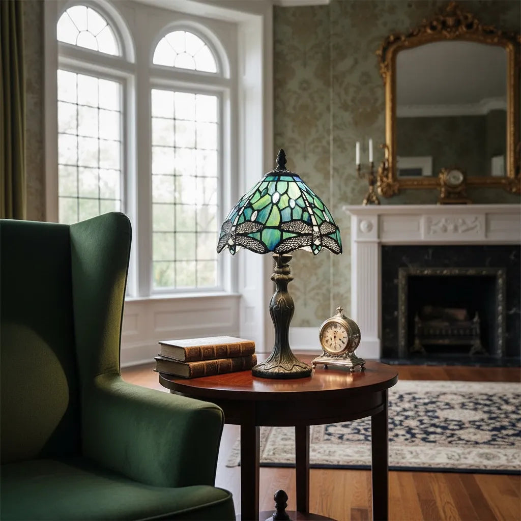 Lampe Tiffany Verte