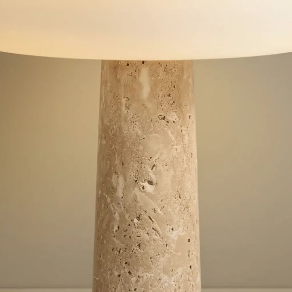 Lampe Travertin