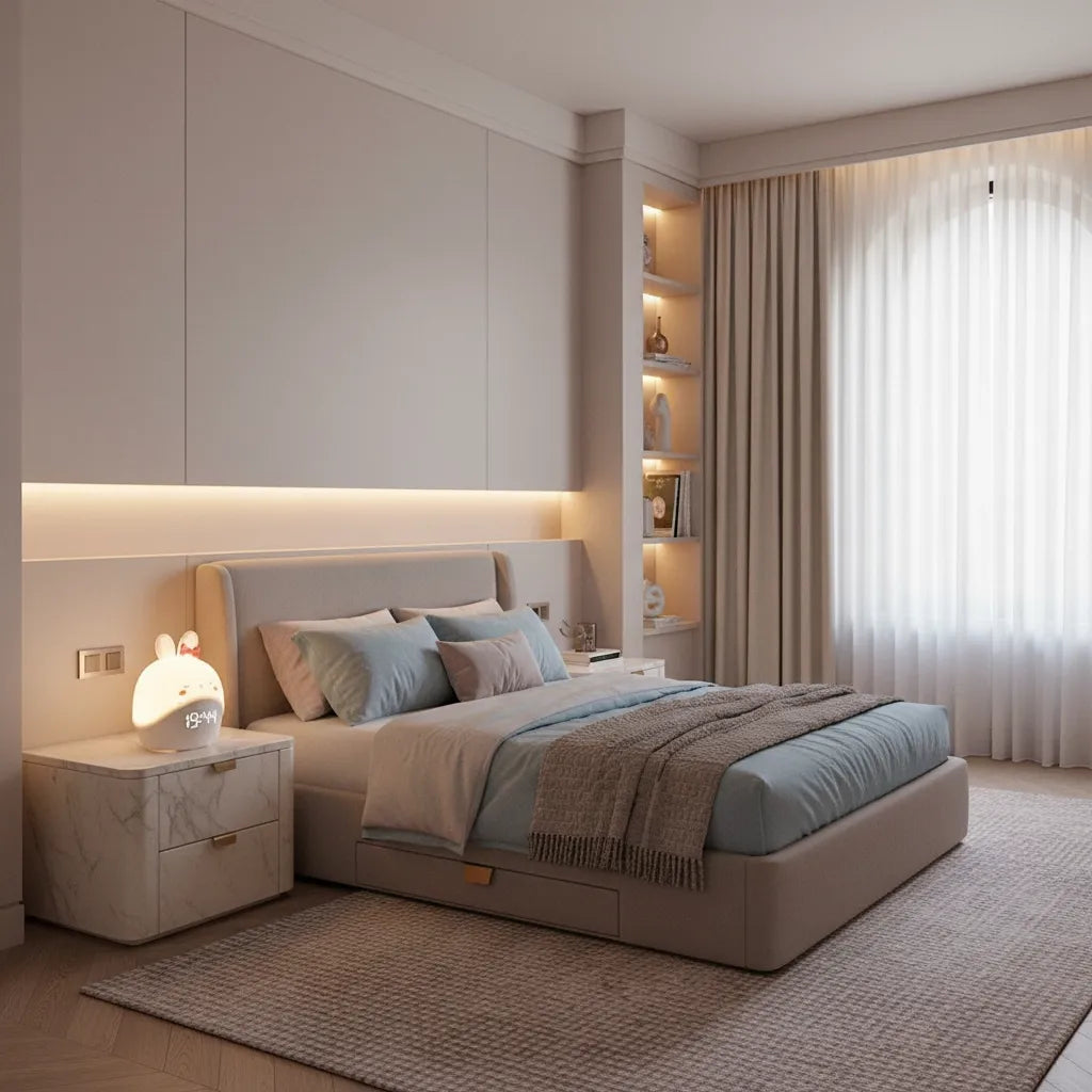 Réveil Veilleuse Lapin