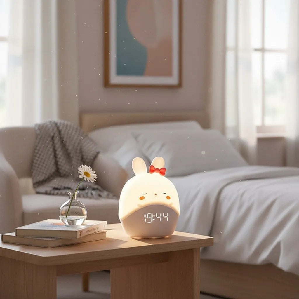 Réveil Veilleuse Lapin
