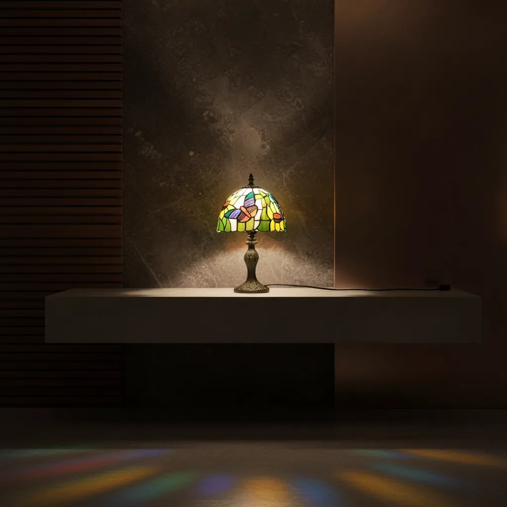 Tiffany Lampe Papillon d'Été