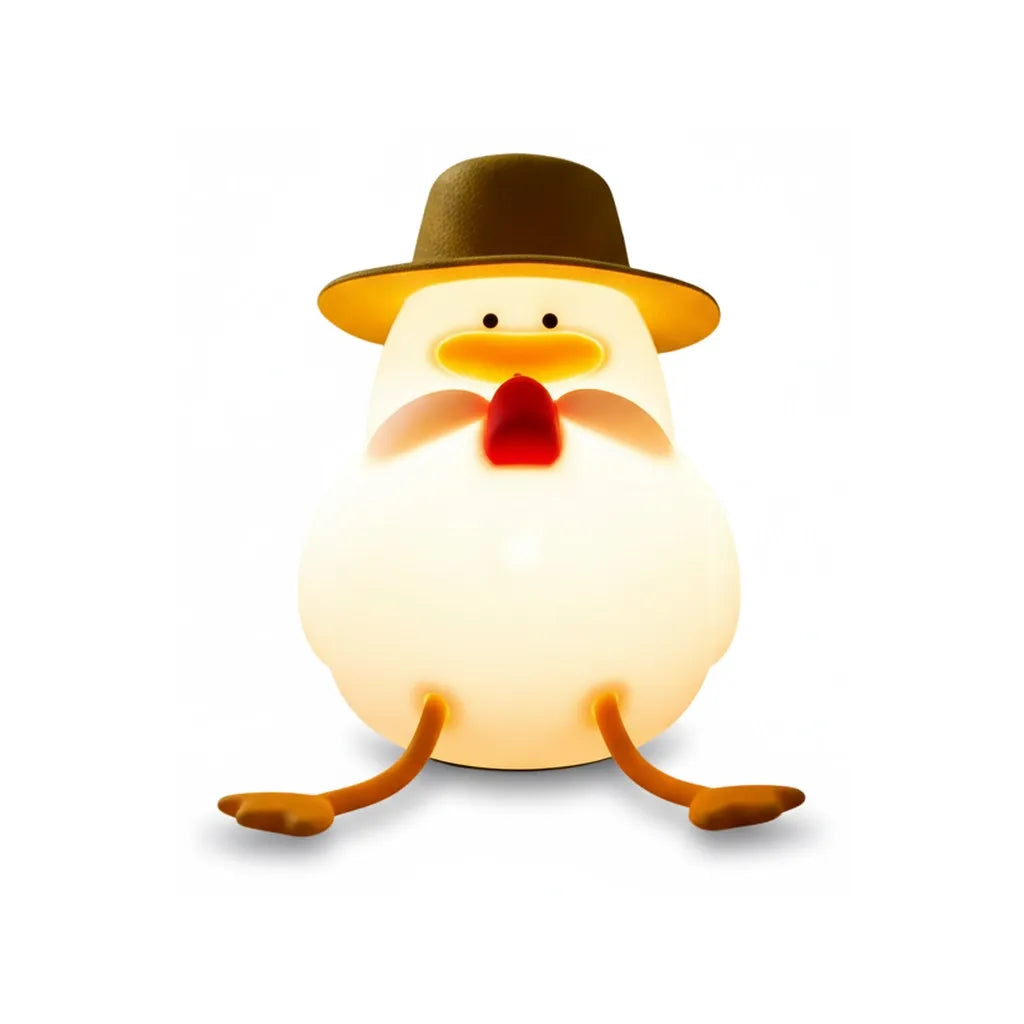Veilleuse Canard Chapeau