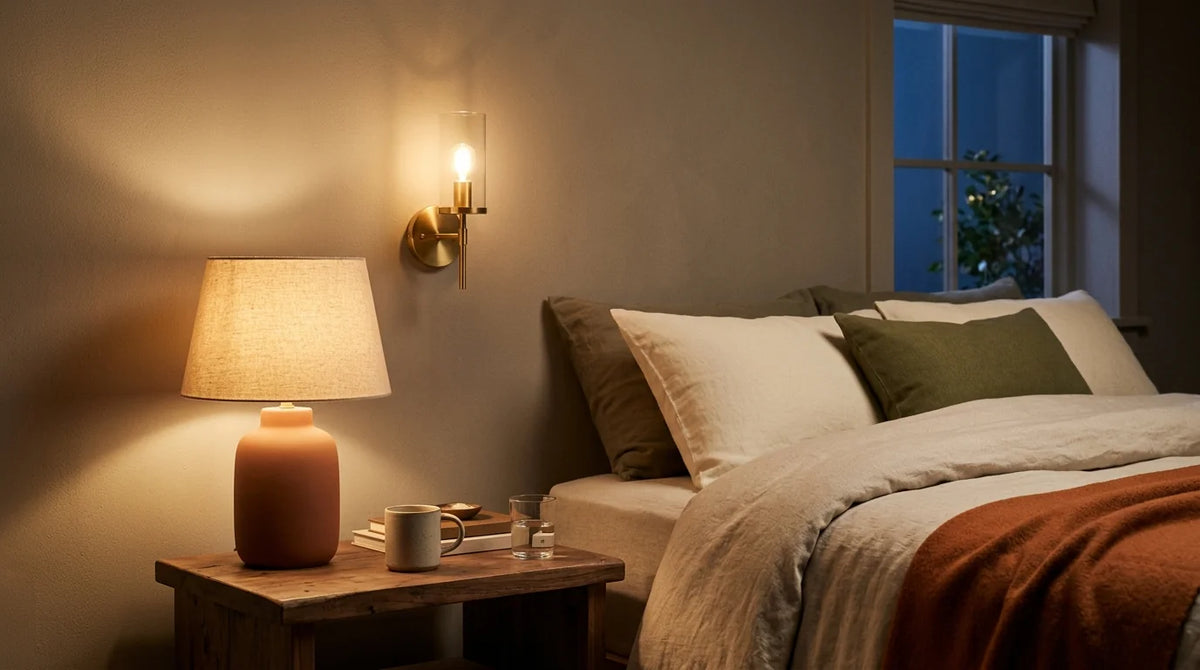 Applique murale ou lampe de chevet : que choisir ?
