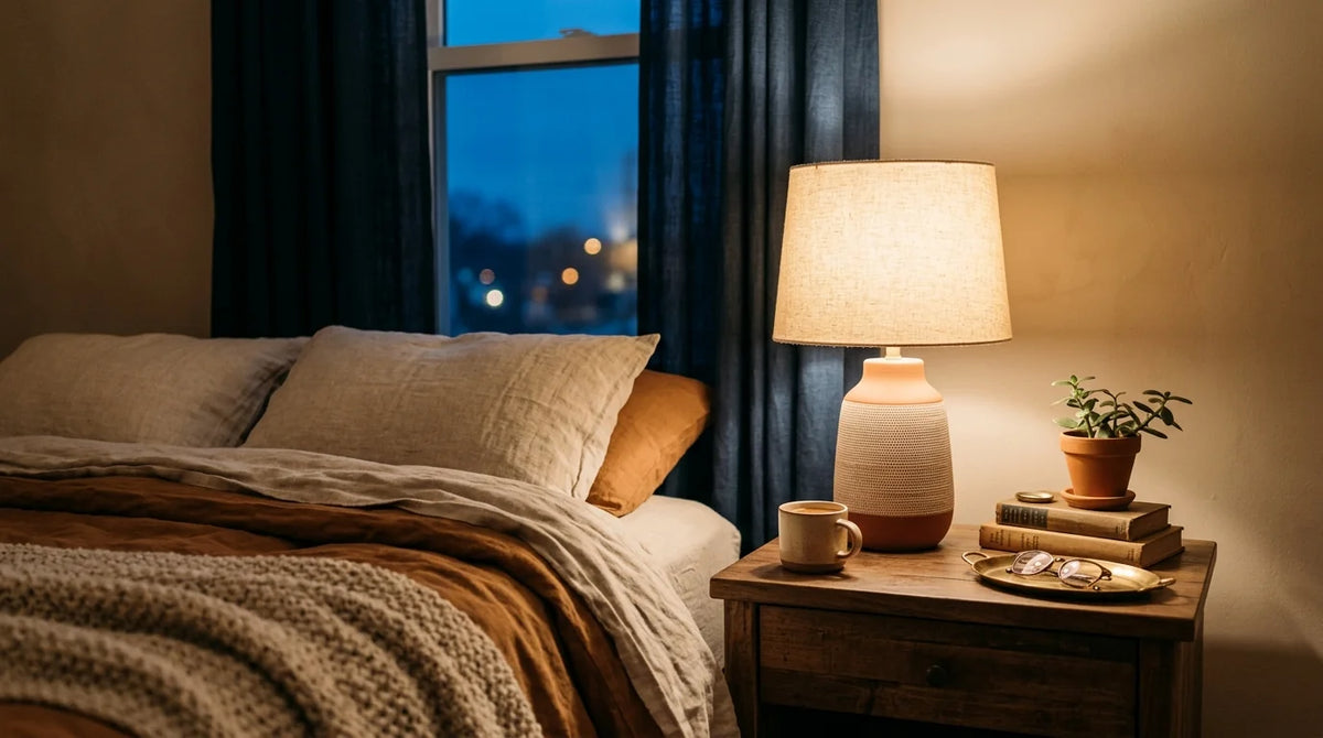 Quelle hauteur pour une lampe de chevet ?