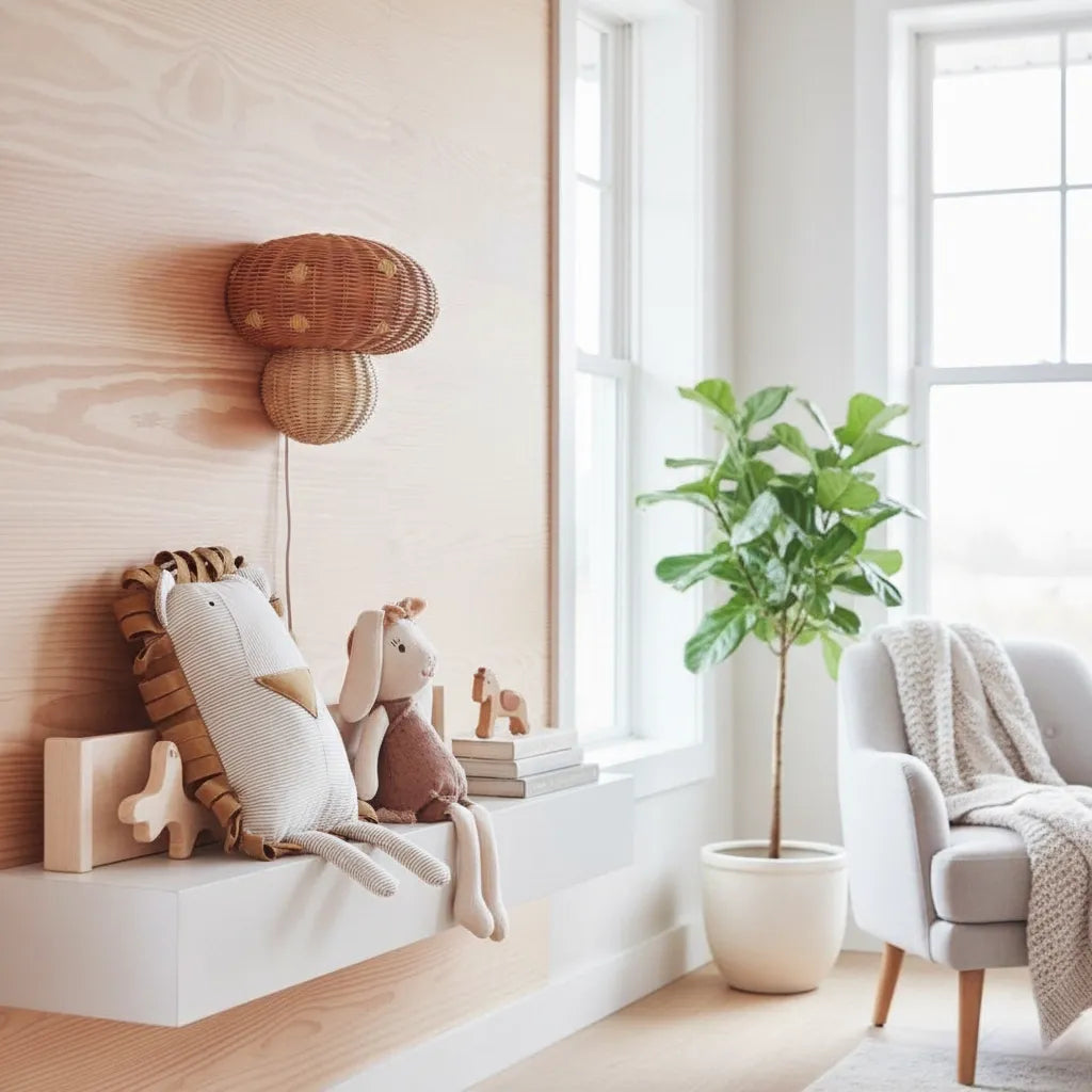 Applique Murale Enfant Rotin