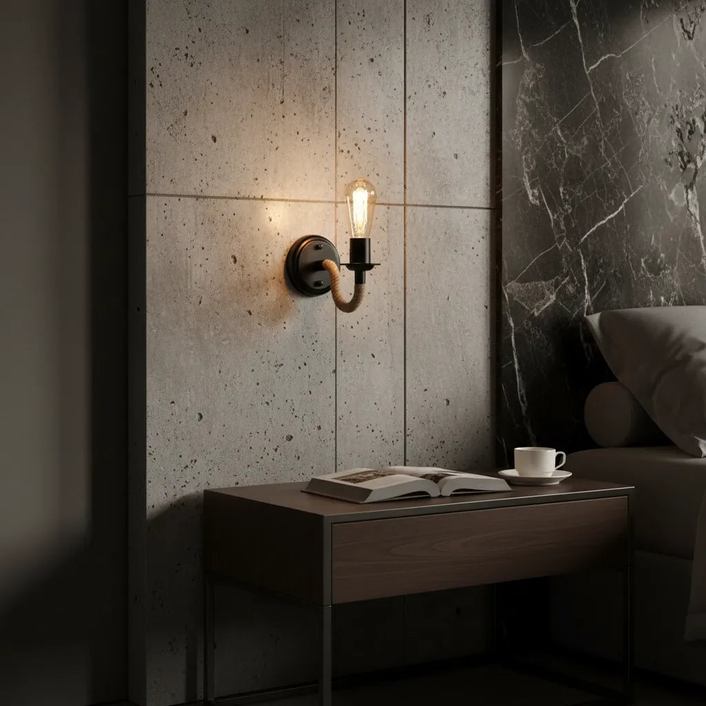 Applique Murale Style Industriel