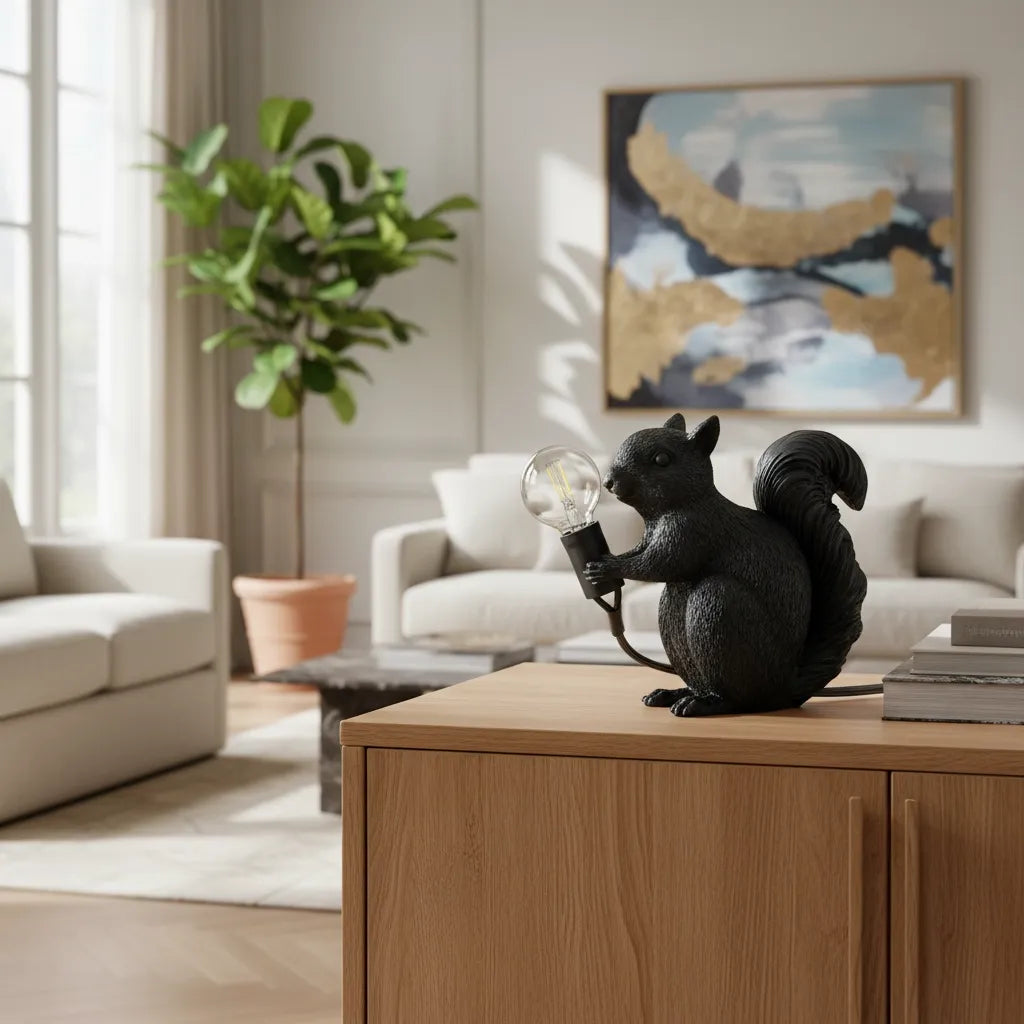 Écureuil Lampe