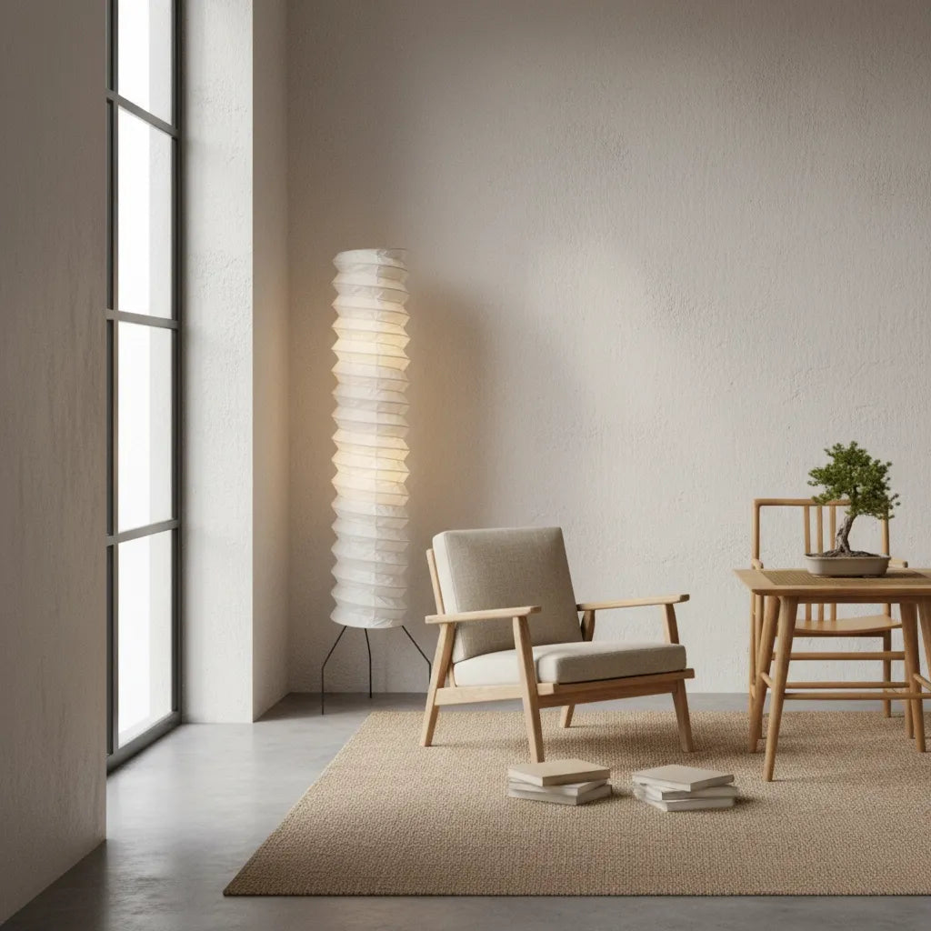 Grande Lampe Japonaise Papier