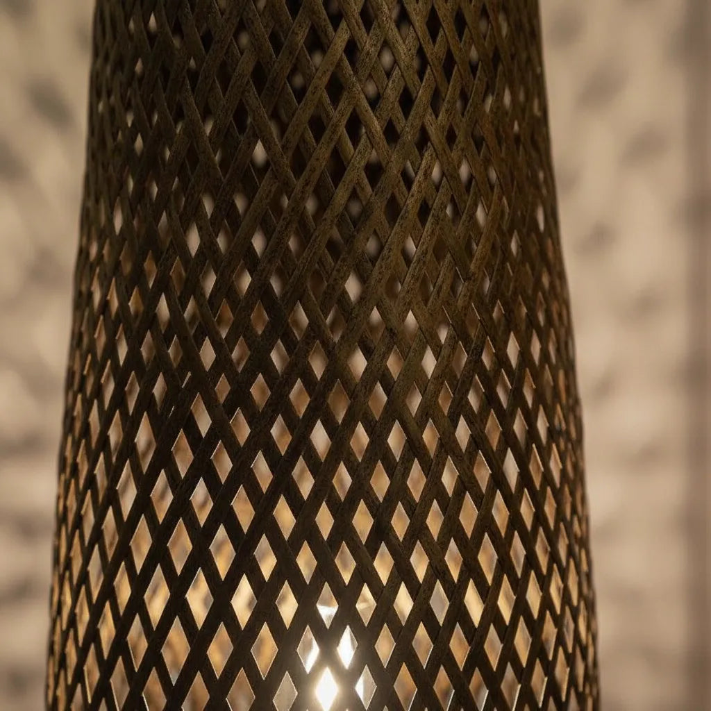 Lampadaire Bambou