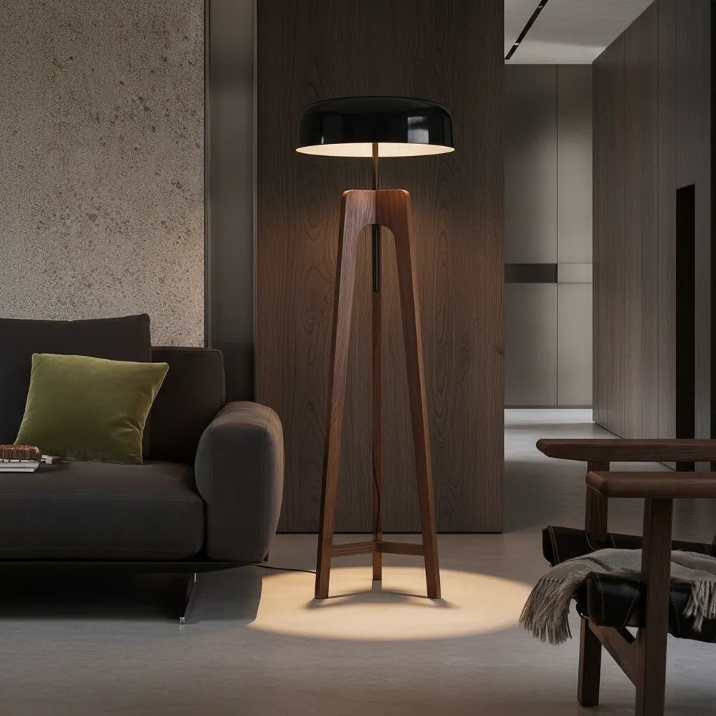 Lampadaire Bois Design