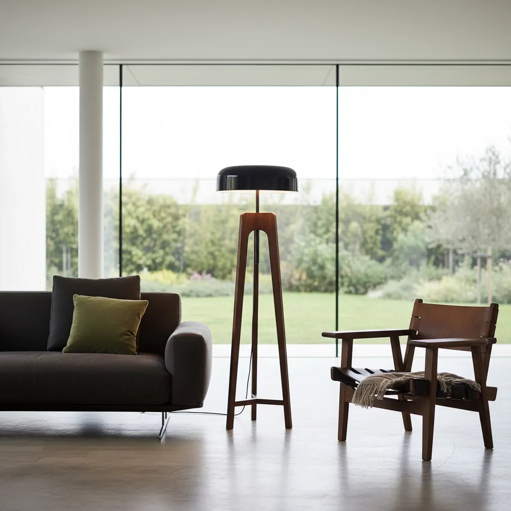 Lampadaire Bois Design