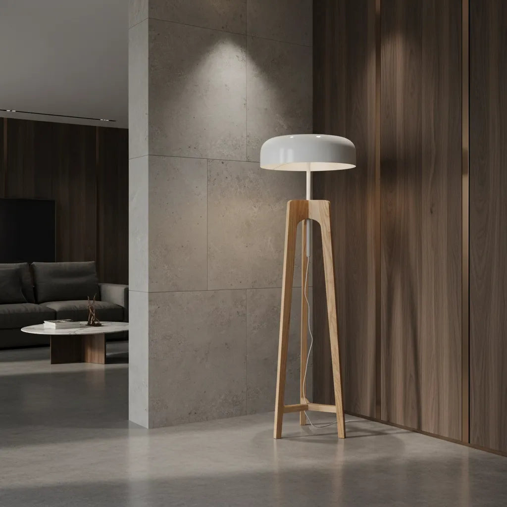 Lampadaire Bois Design