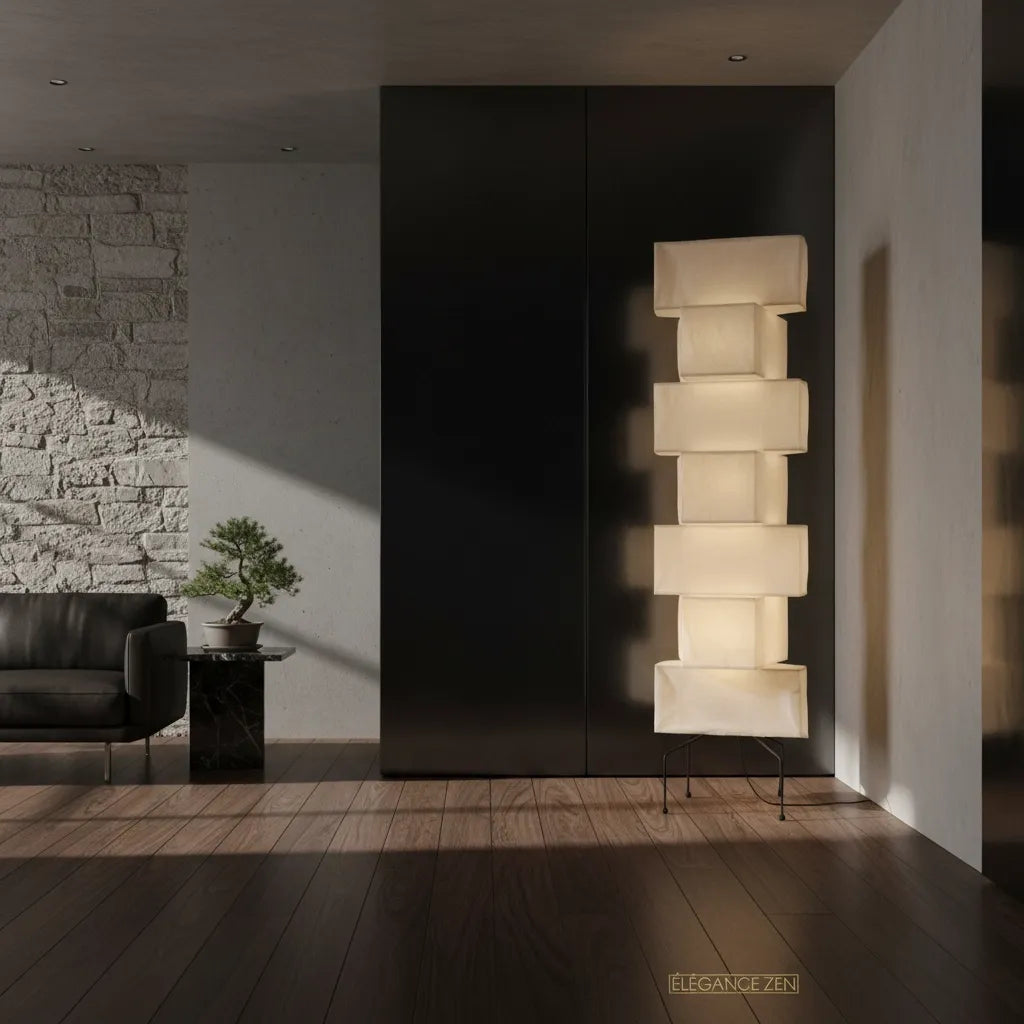 Lampadaire Japonais Papier