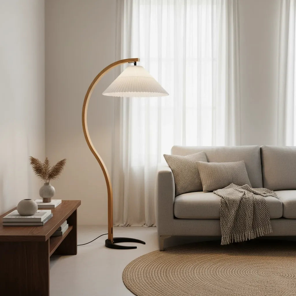 Lampadaire Salon Bois