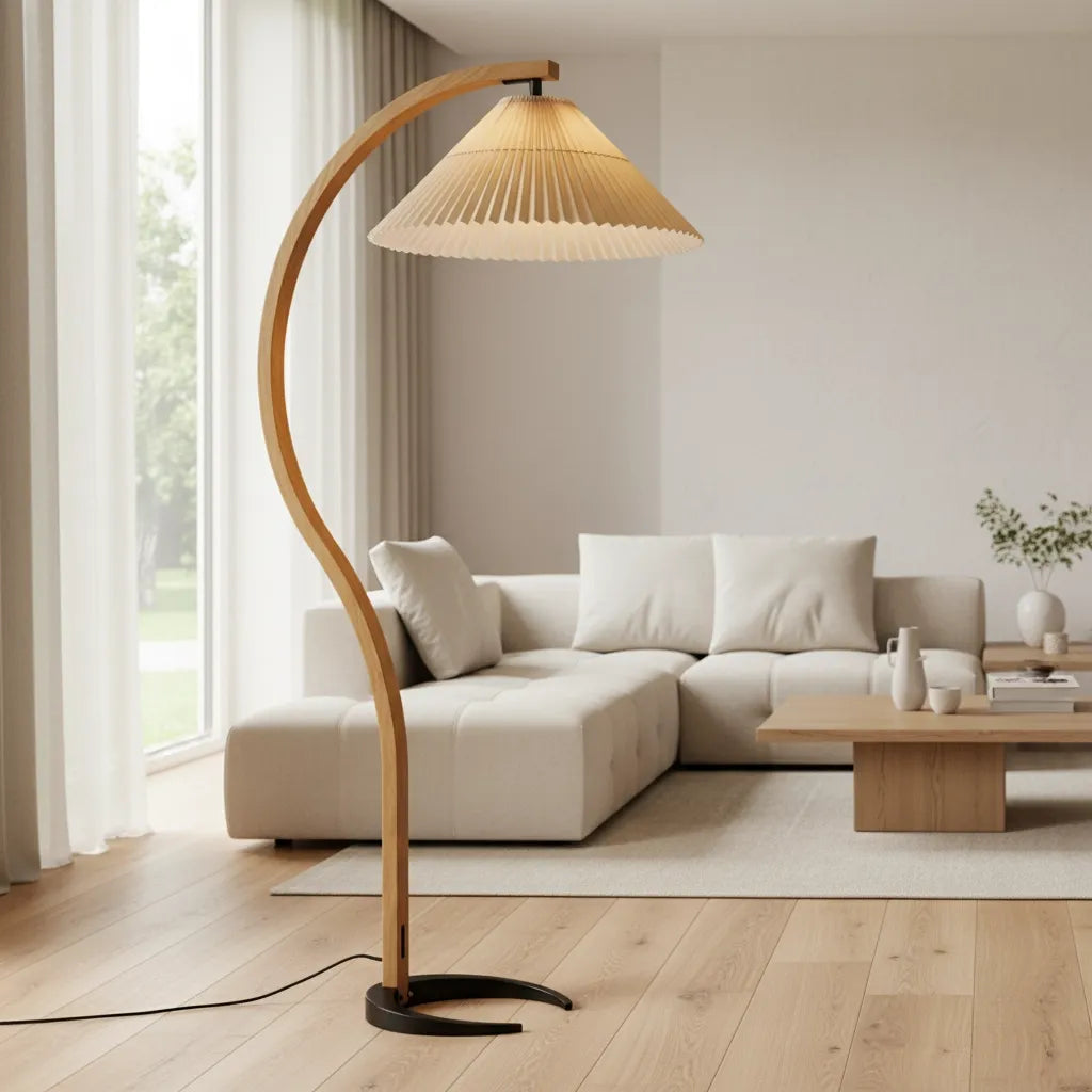 Lampadaire Salon Bois