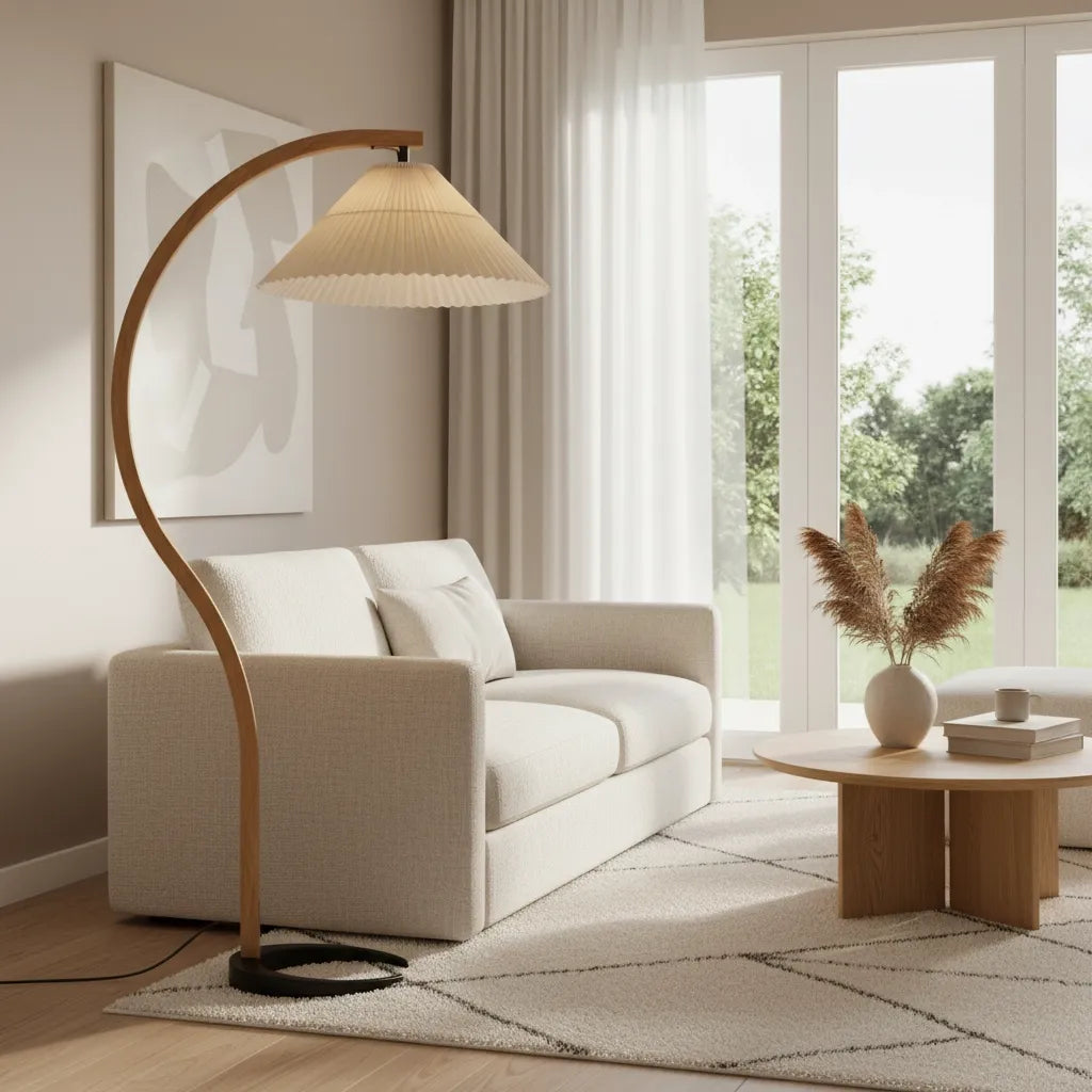 Lampadaire Salon Bois