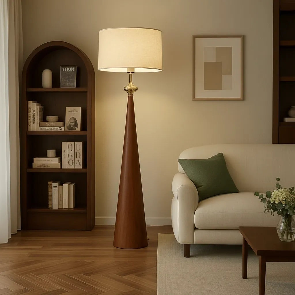 Lampadaire Salon Design Bois