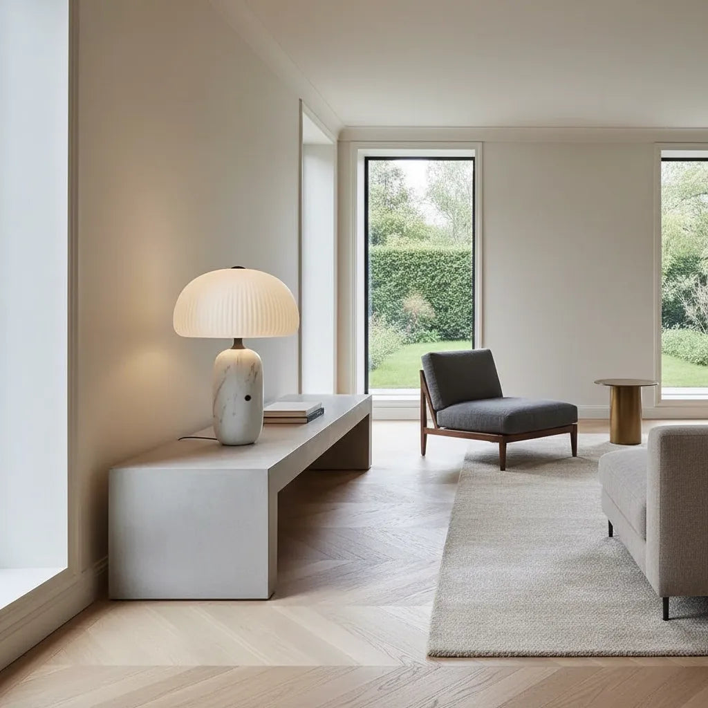 Lampe à Poser Marbre