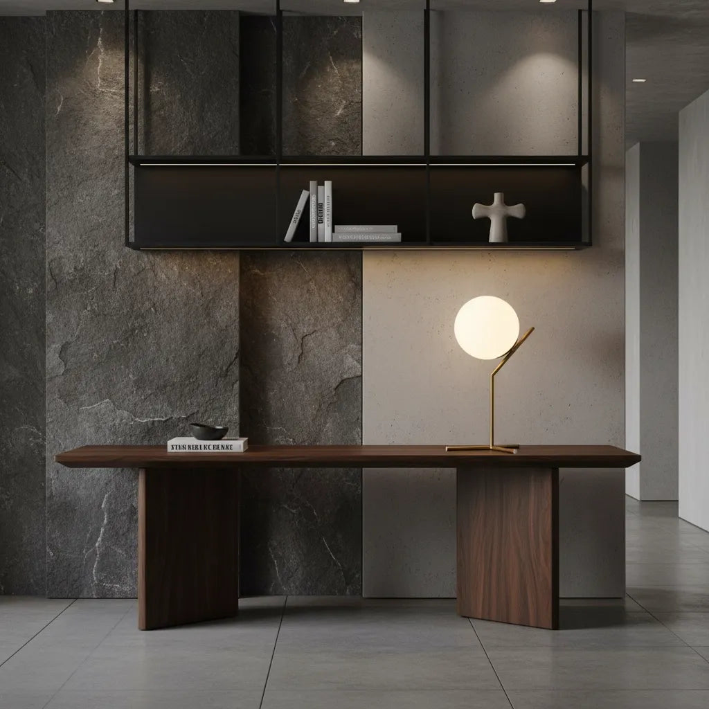 Lampe Boule à Poser Design