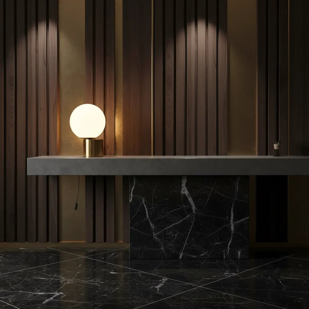 Lampe Boule de Chevet