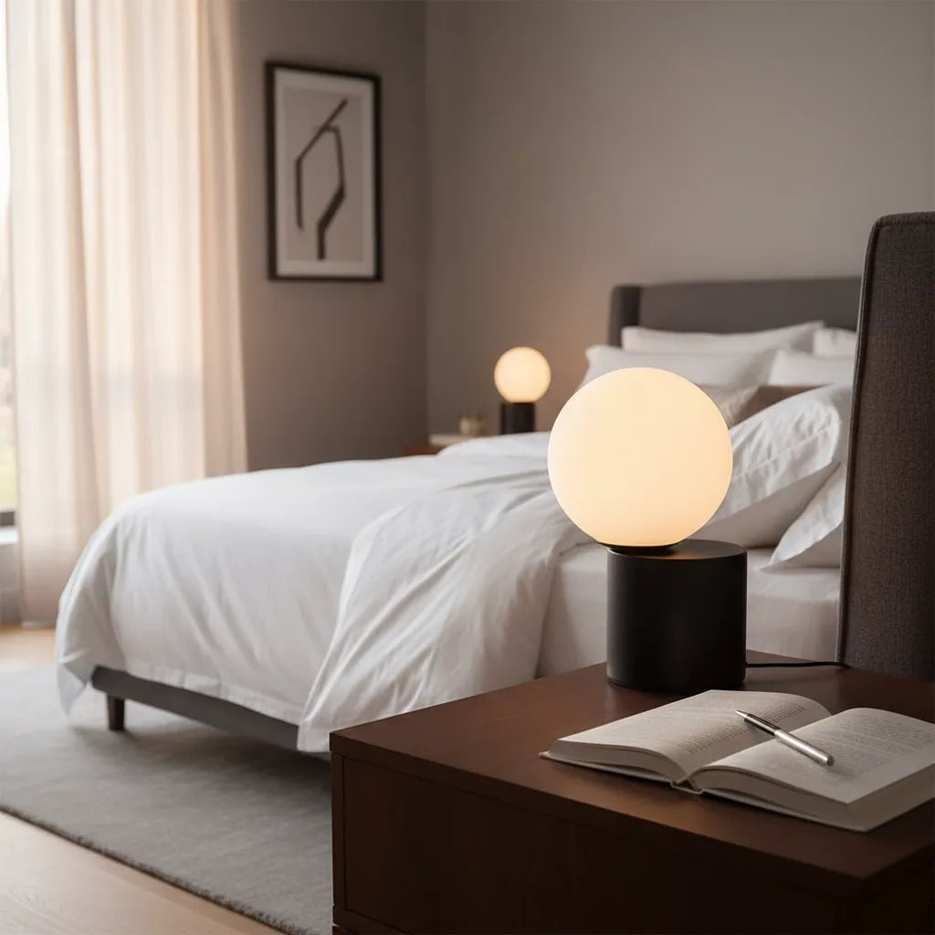 Lampe Boule de Chevet