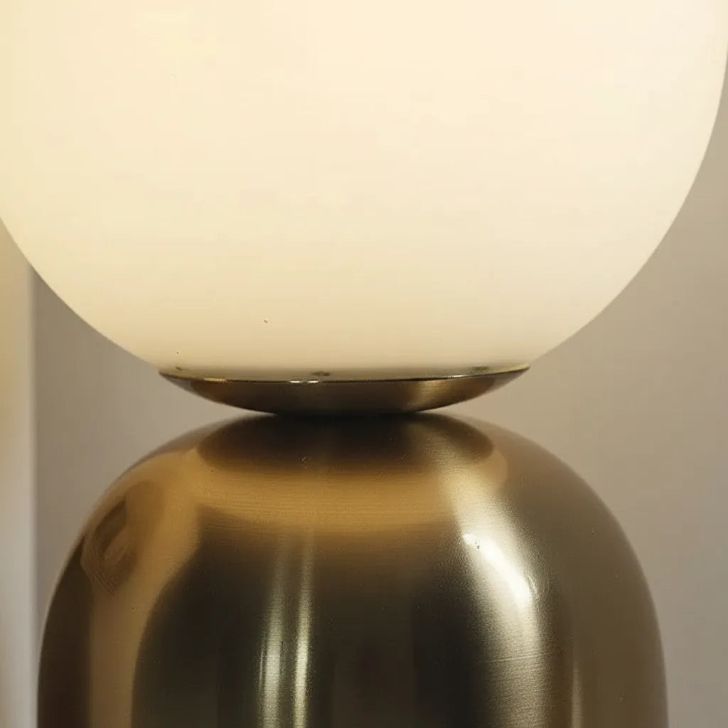 Lampe Boule en Verre à Poser