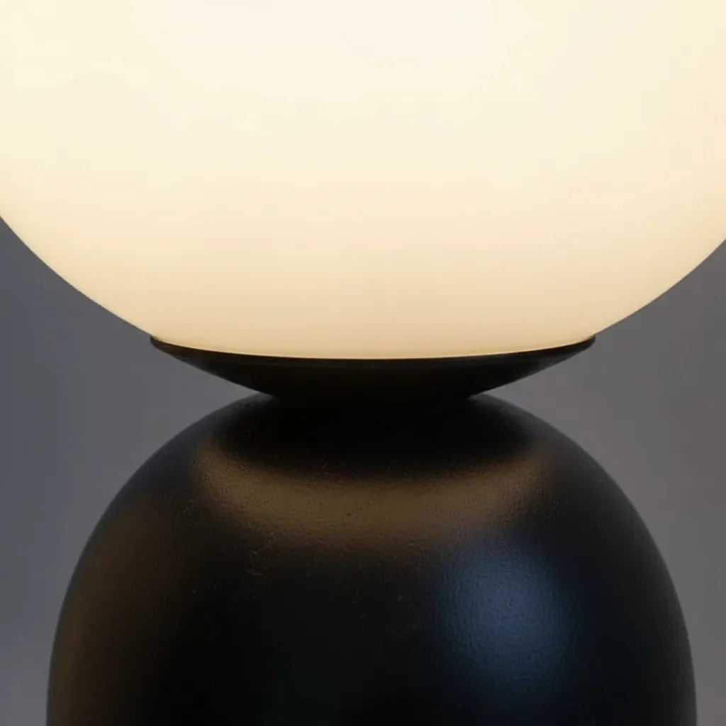 Lampe Boule en Verre à Poser