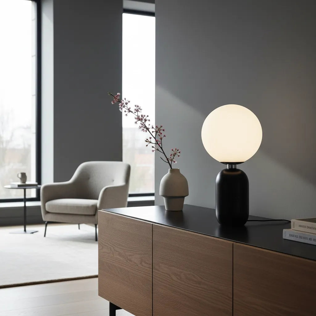 Lampe Boule Style Nordique