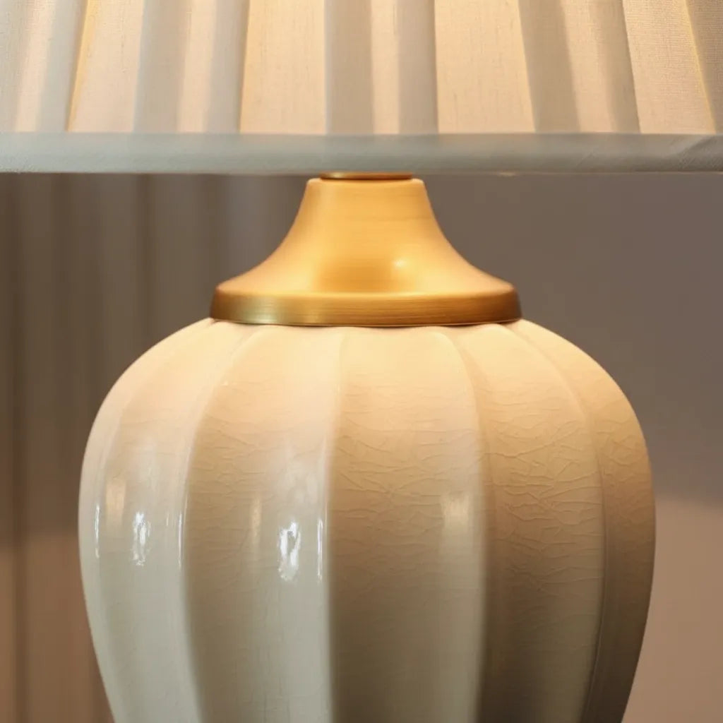 Lampe Céramique Blanche