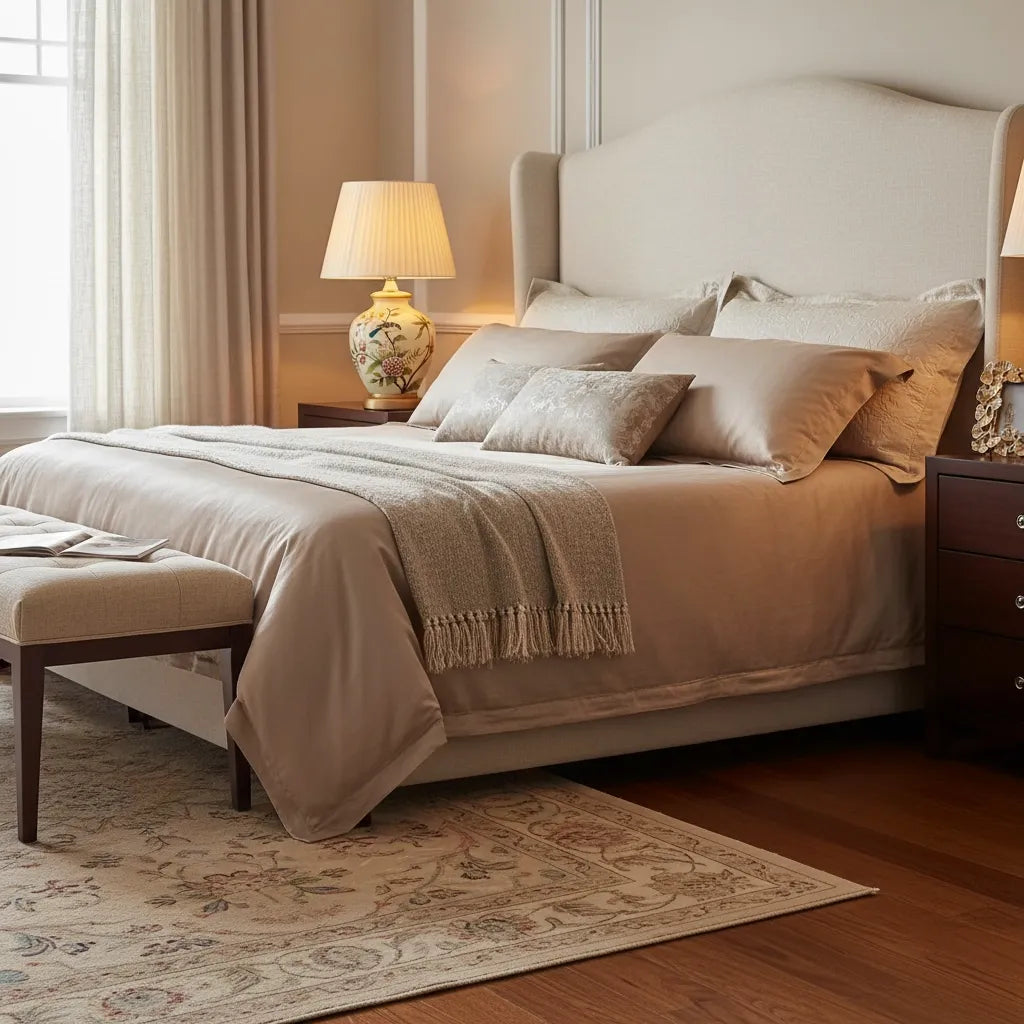 Lampe Céramique Fleurie