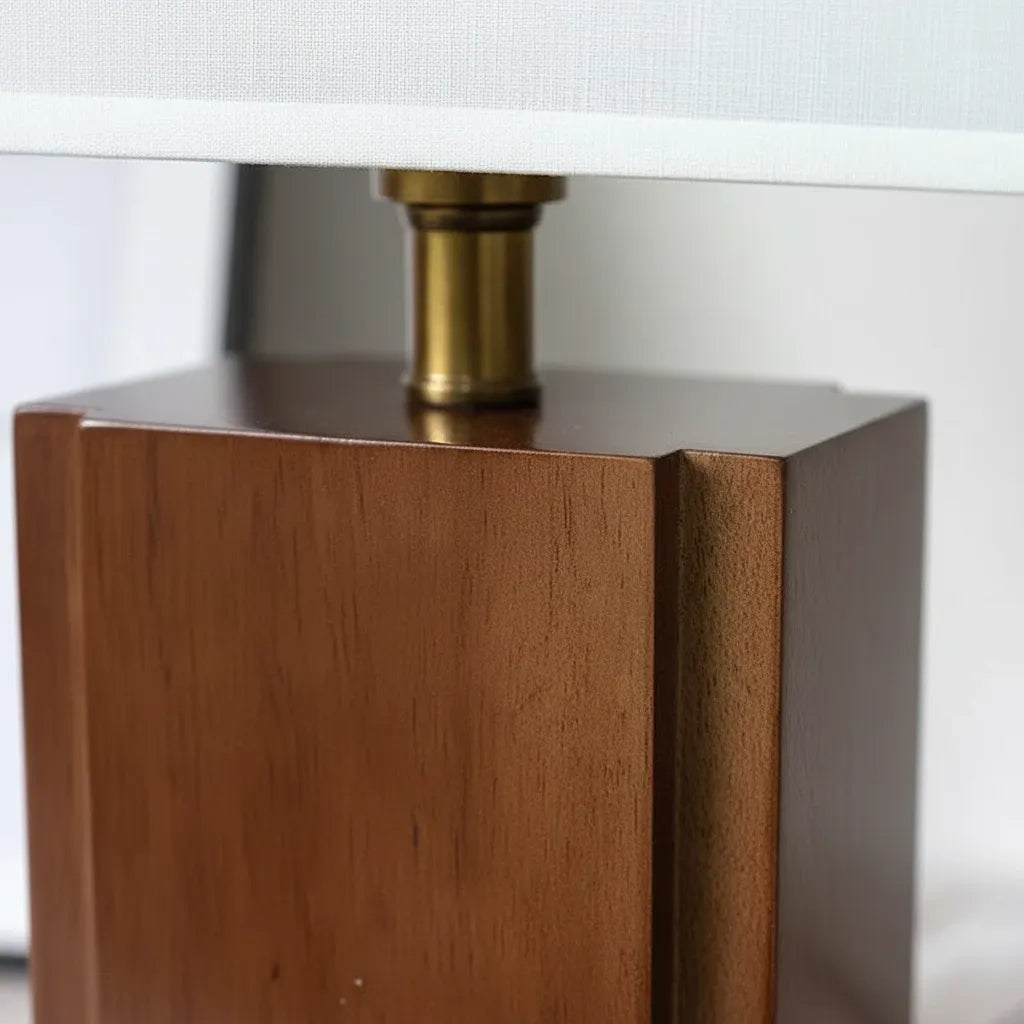 Lampe Champignon Bois