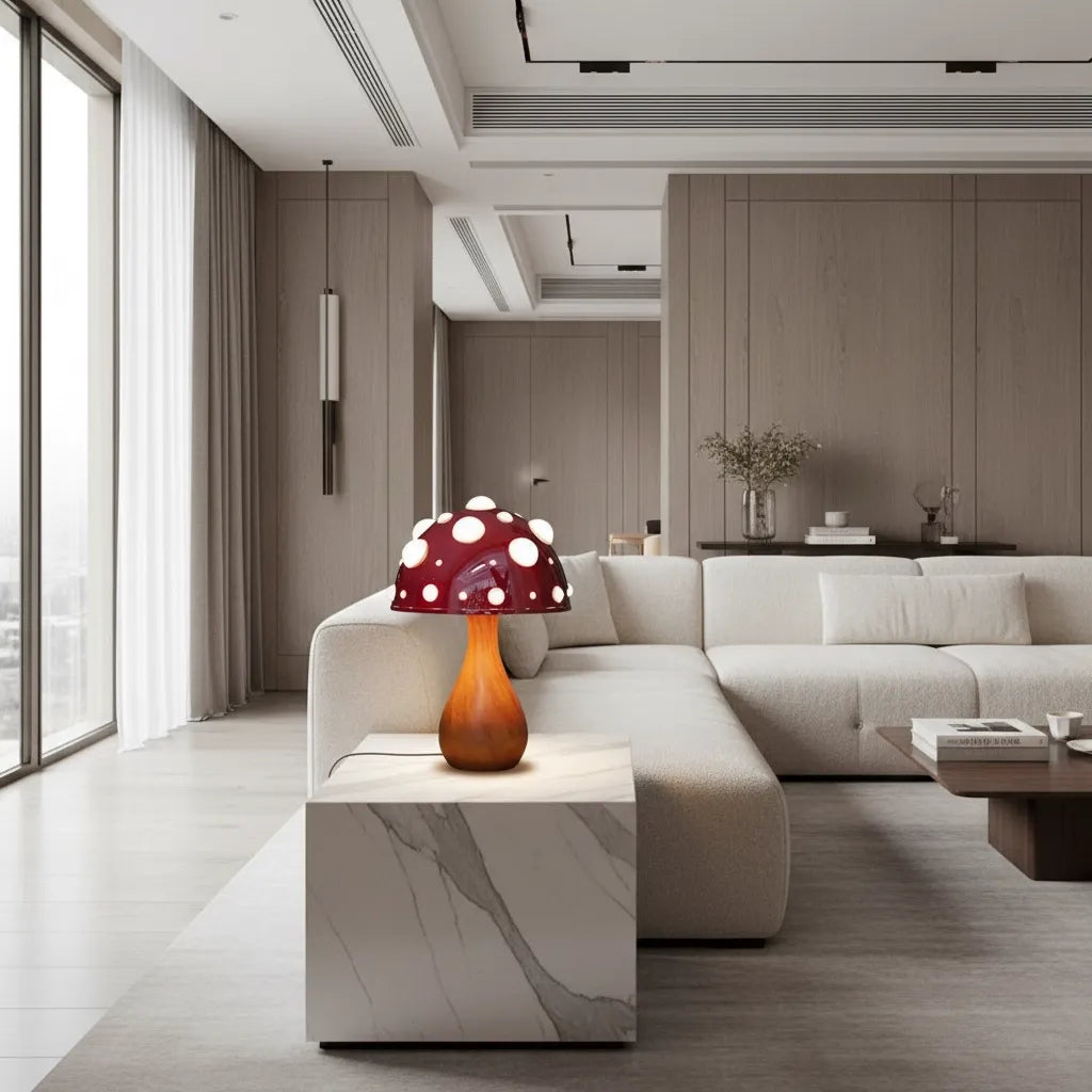 Lampe Champignon Contemporaine