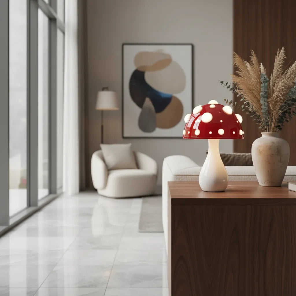 Lampe Champignon Contemporaine