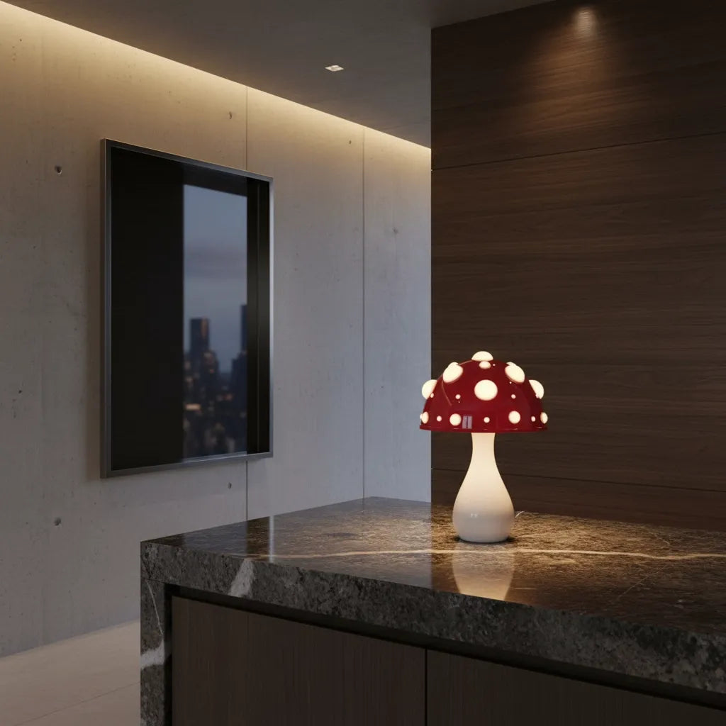 Lampe Champignon Contemporaine