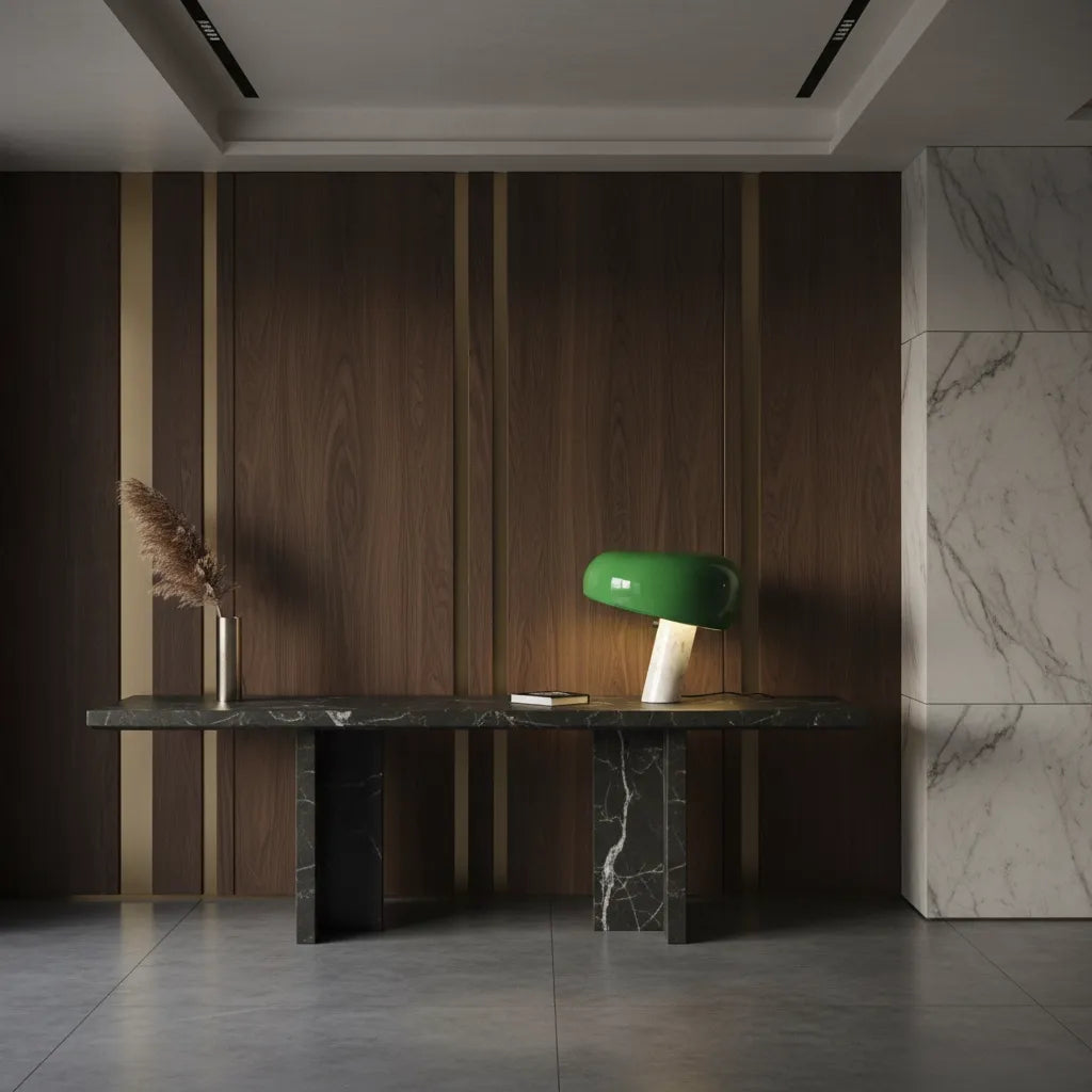 Lampe Champignon Marbre